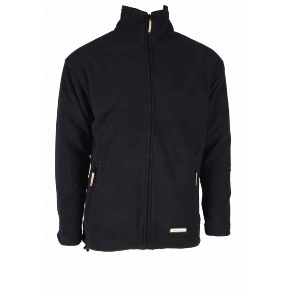 Ζακέτα-Μπουφάν Fleece με Φόδρα Μαύρη Armymania    / κωδ.  ARMN-2023710/