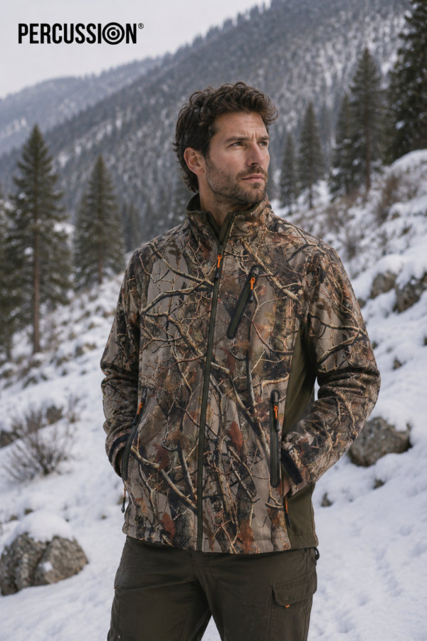 softshell ghost real tree hunting jacket κωδ. perc 15128