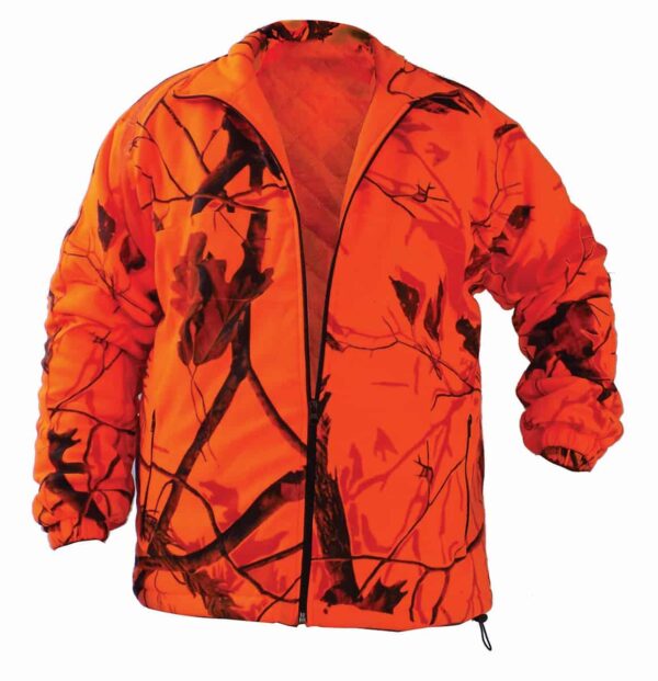 ΖΑΚΕΤΑ FLEECE CAMO ORANGE ΜΕ ΕΠΕΝΔΥΣΗ     /κωδ. AETOS-25/