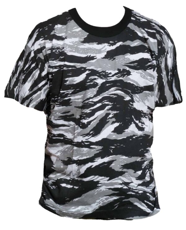 T-SHIRT 100% BAMB. KONTO MANIKI - ΑΣΠΡΟΜΑΥΡΟ    /κωδ. IRK-65/