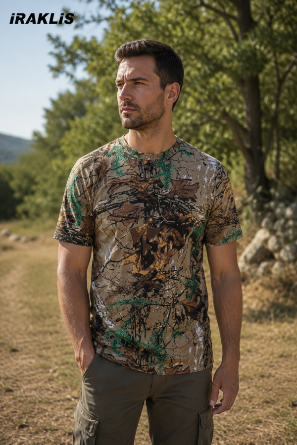 t shirt 100% bamb. konto maniki ΔΑΣΟΥΣ /κωδ. irk 63/