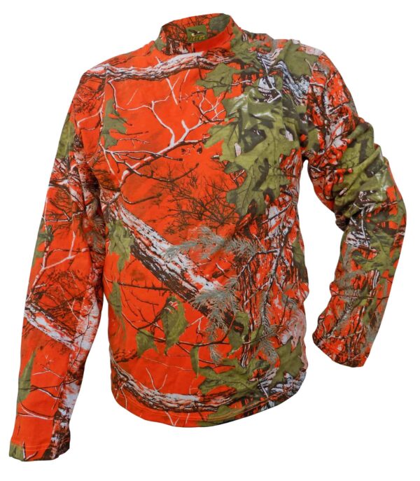 ΜΠΛΟΥΖΑ ΦΟΥΤΕΡ CAMO ORANGE      /κωδ. AETOS-39/