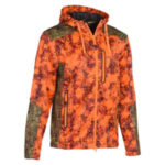 ΖΑΚΕΤΑ soft shell ΜΕ ΚΟΥΚΟΥΛΑ verney carron blouson zippen wolf orange snake blaze κωδ. vern 2