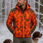ΖΑΚΕΤΑ soft shell ΜΕ ΚΟΥΚΟΥΛΑ verney carron blouson zippen wolf orange snake blaze κωδ. vern 2