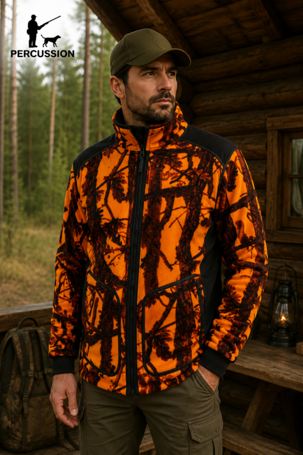 Ζακέτα fleece verney carron διπλής όψεως κωδ. vern php0002