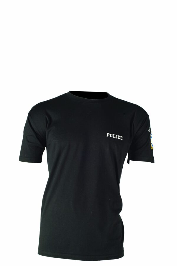 ΜΠΛΟΥΖΑΚΙ  T-SHIRT ΜΕ ΚΟΝΤΟ ΜΑΝΙΚΙ ΕΛΛΗΝΙΚΗΣ ΑΣΤΥΝΟΜΙΑΣ ΜΠΛΕ  /  κωδ. ARMN-202330