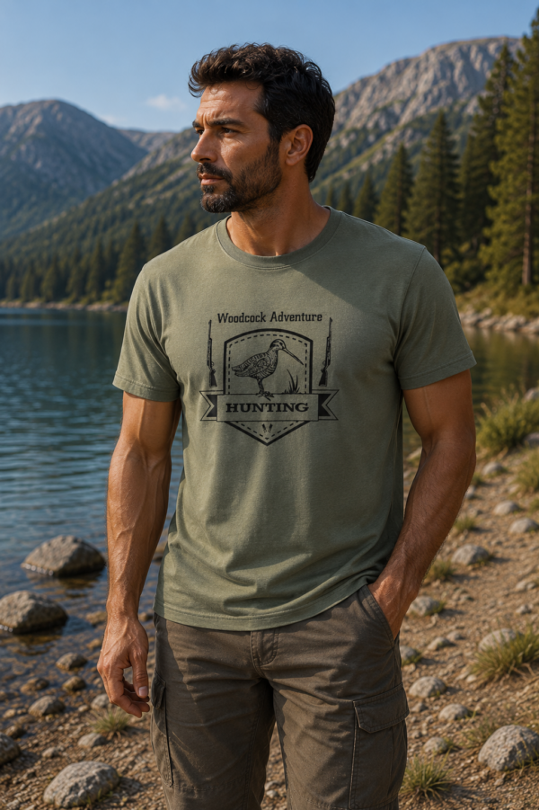 Μπλουζάκι t shirt χακί πάπια / κωδ. irk 252