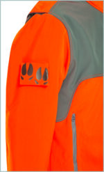 ΤΖΑΚΕΤ SOFT SHELL DISPAN ΑΔΙΑΒΡΟΧΟ ΠΟΡΤΟΚΑΛΙ | κωδ. DISP-520orange - Image 4