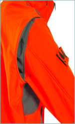 ΤΖΑΚΕΤ SOFT SHELL DISPAN ΑΔΙΑΒΡΟΧΟ ΠΟΡΤΟΚΑΛΙ | κωδ. DISP-520orange - Image 3
