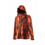 Μπουφάν Αδιάβροχο toxotis active wear softshell Πορτοκαλί. / κωδ. t0x 1007c