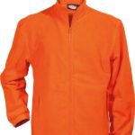 Ζακέτα polar fleece πορτοκαλι 00614orange