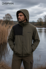 ΤΖΑΚΕΤ soft shell dispan ΑΔΙΑΒΡΟΧΟ ΧΑΚΙ ΜΑΥΡΟ κωδ. disp 520khaki