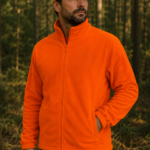 Ζακέτα polar fleece Πορτοκαλί 00614 orange