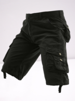 Βερμούδα cargo ανδρικη μαυρη κωδ mb002black
