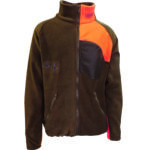 ΖΑΚΕΤΑ polar fleece dispan 280gr ΧΑΚΙ ΜΑΥΡΟ ΠΟΡΤΟΚΑΛΙ κωδ. disp 27f