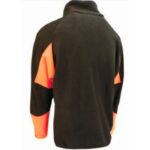 ΖΑΚΕΤΑ POLAR FLEECE DISPAN 280gr ΧΑΚΙ-ΜΑΥΡΟ-ΠΟΡΤΟΚΑΛΙ κωδ. DISP-27F - Image 3