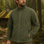 Ζακέτα polar fleece fageo 00614xaki