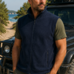 Γιλέκο polar fleece μπλε 300gsm κωδ. fag 0010blue