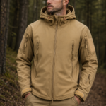 softshell jacket esdy coyote/ΜΠΕΖ, κατάλληλο για επιχειρησιακή ή καθημερινή χρήση κωδ . esdy 13