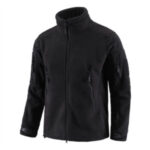 Ζακέτα tactical esdy fleece Μαύρο χωρίς Κουκούλα κωδ. esdy 3