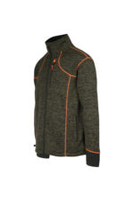 Ζακέτα knitted fleece 300gr της toxotis active wear tox 056