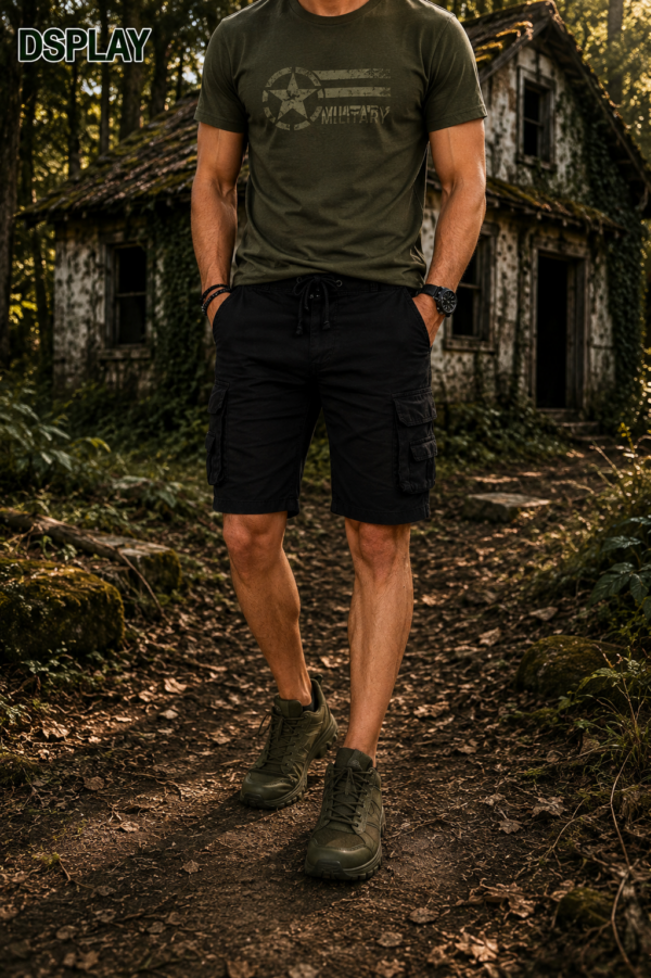 Ανδρικη dsplay Βερμουδα cargo yl17867black