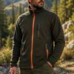 toxotis Ζακέτα microfleece Χακί 180gr κωδ. tox 062