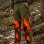 ΝΕΟ ΠΑΝΤΕΛΟΝΙ ΚΥΝΗΓΙΟΥ ΑΔΙΑΒΡΟΧΟ soft shell ΧΑΚΙ orange camo toxotis κωδ. tox spo2