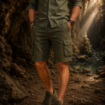 Ανδρική Βερμούδα cargo dsplay yl2007grey (Αντιγραφή)