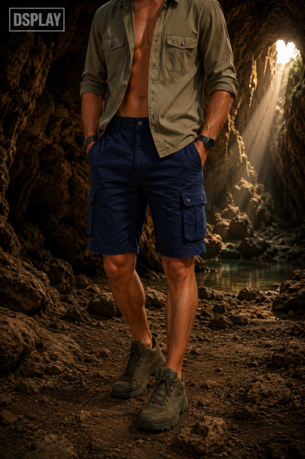 Ανδρική Βερμούδα cargo dsplay yl2007khaki (Αντιγραφή)